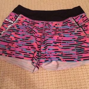 Multi color pink Ivvia sport shorts